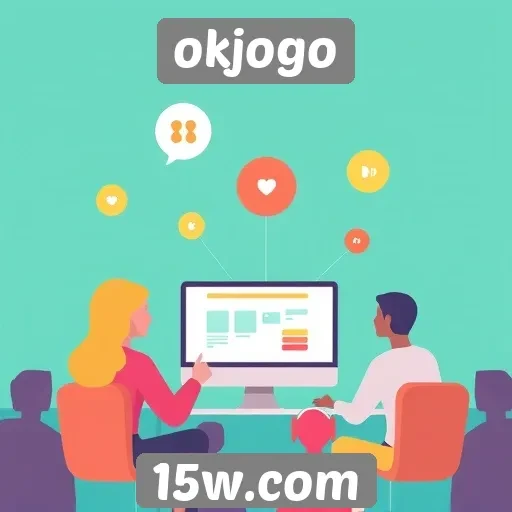 site okjogo apresenta novos recursos de socialização